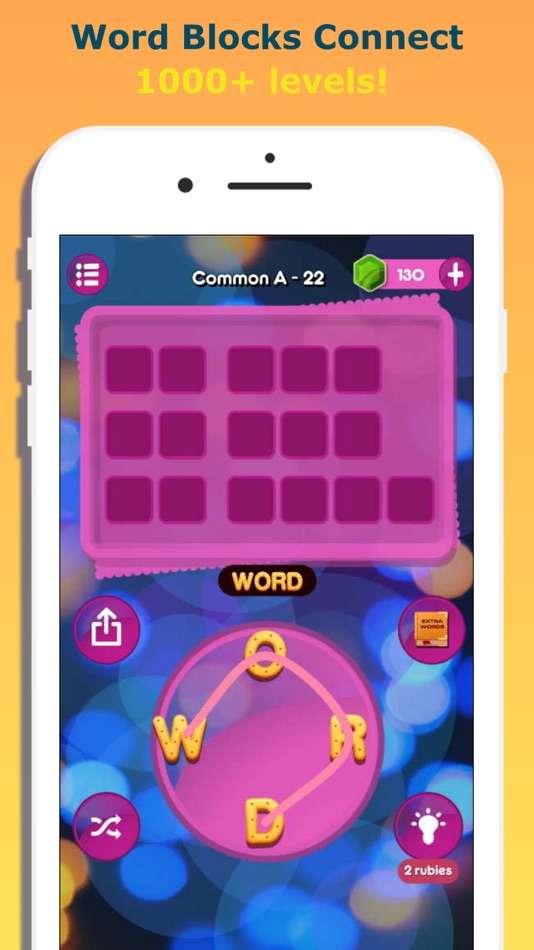 #2. Word Blocks Connect (iOS) Podle: Lam Nguyen