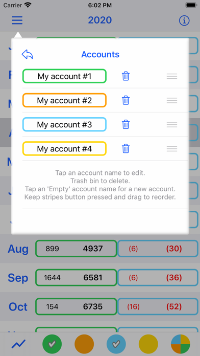 CashflowPlan Screenshot