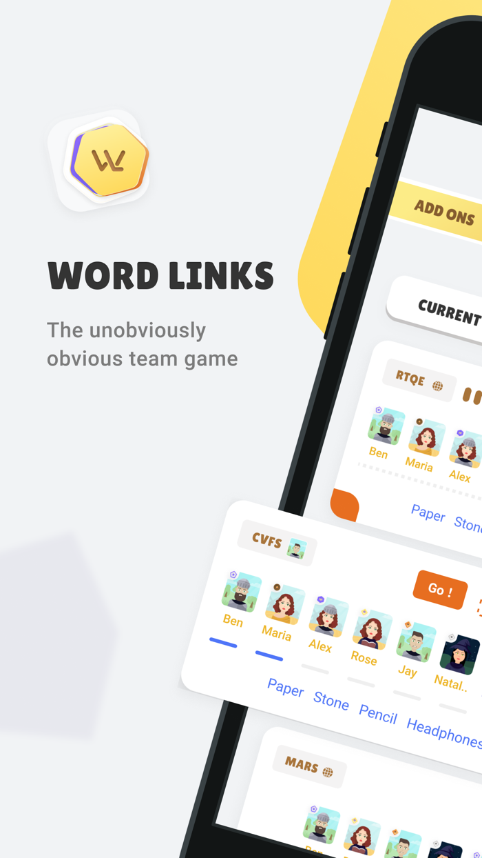 Word Links -Decypher game