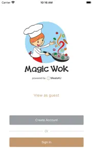 magic wok manchester iphone screenshot 4