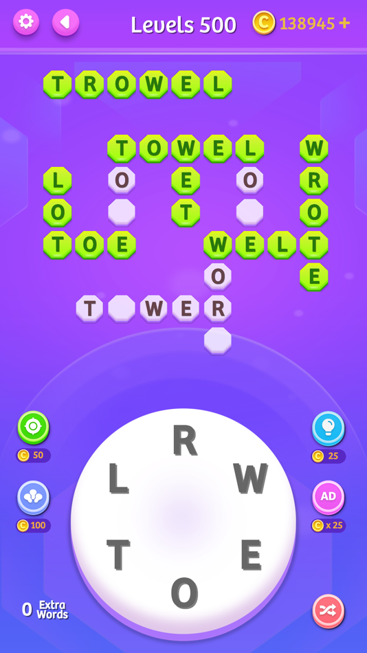 #7. Words World - Word Puzzles (iOS) By: The Appsters Ltd