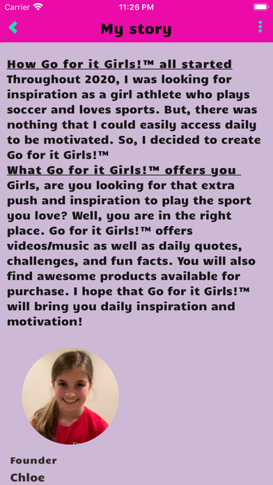 Go for it Girls! Screenshot