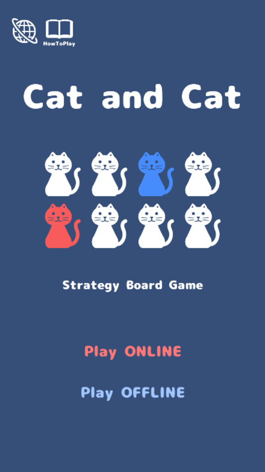 #1. Cat and Cat-ONLINE Board Game- (iOS) Podle: Masakazu Sakata