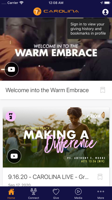 Carolina Church Screenshot
