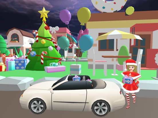 Screenshot #6 pour Voiture de Noël Santa Girl