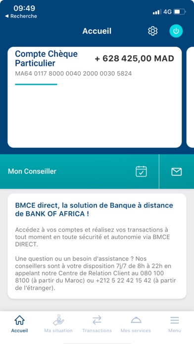 BMCE Direct Screenshot