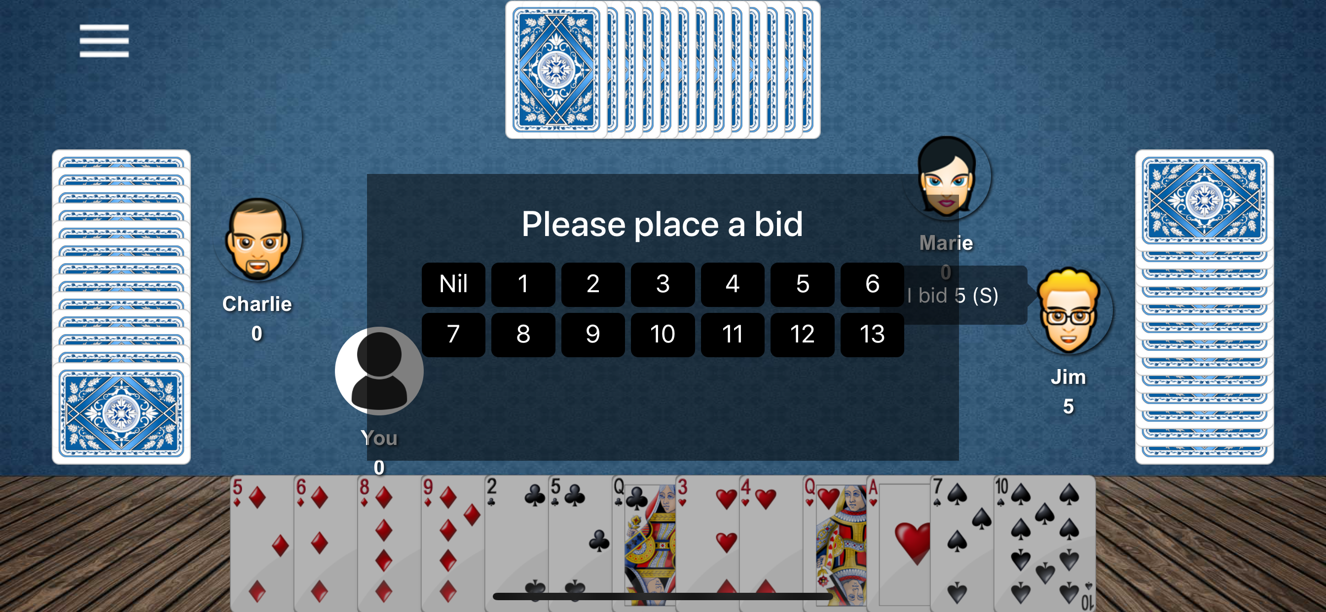 Spades - Card Game .