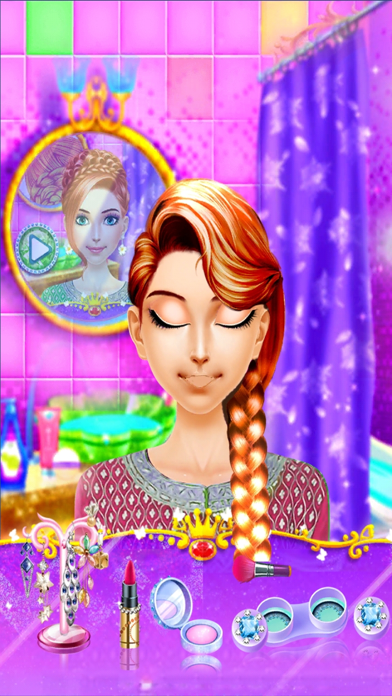 Princess Braided Hairstyles Screenshot