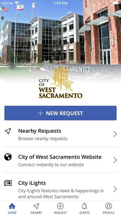 West Sacramento Connect Screenshot