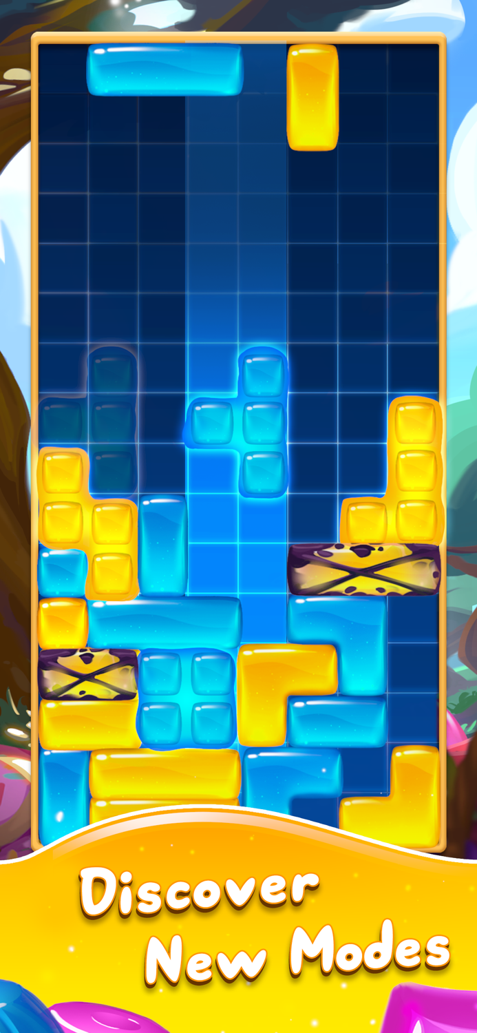 Jelly Slide Sweet Drop Puzzle