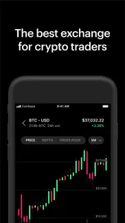 coinbase pro iphone screenshot 1