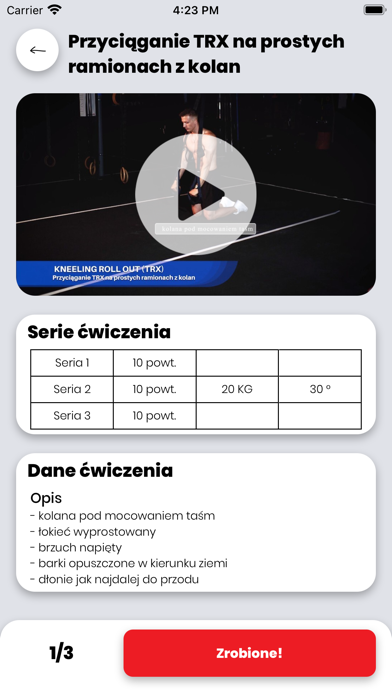 Traineron Screenshot