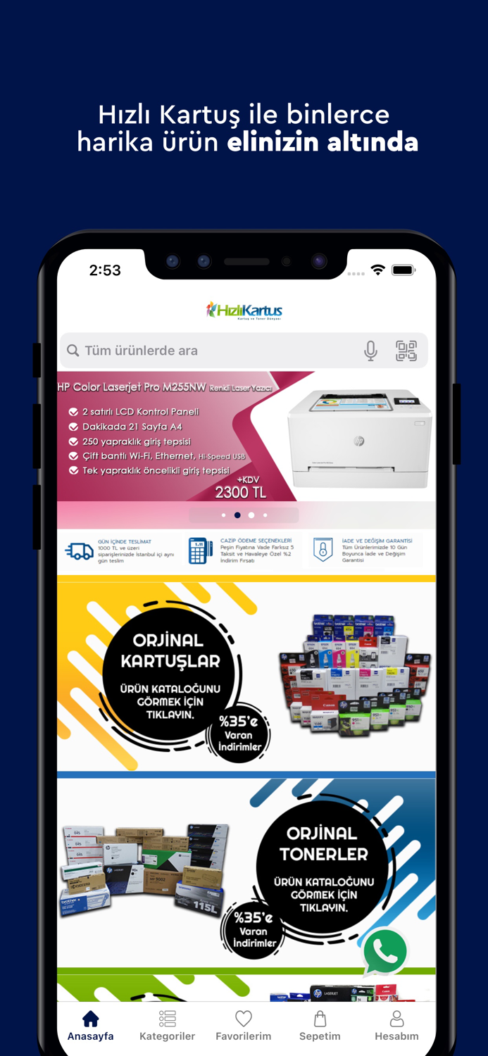 Hızlıkartuş - Kartuş ve Toner