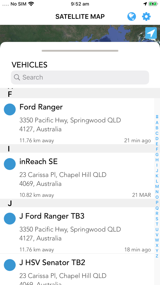 #2. GPS View (iOS) Podle: SENSIUM LABS
