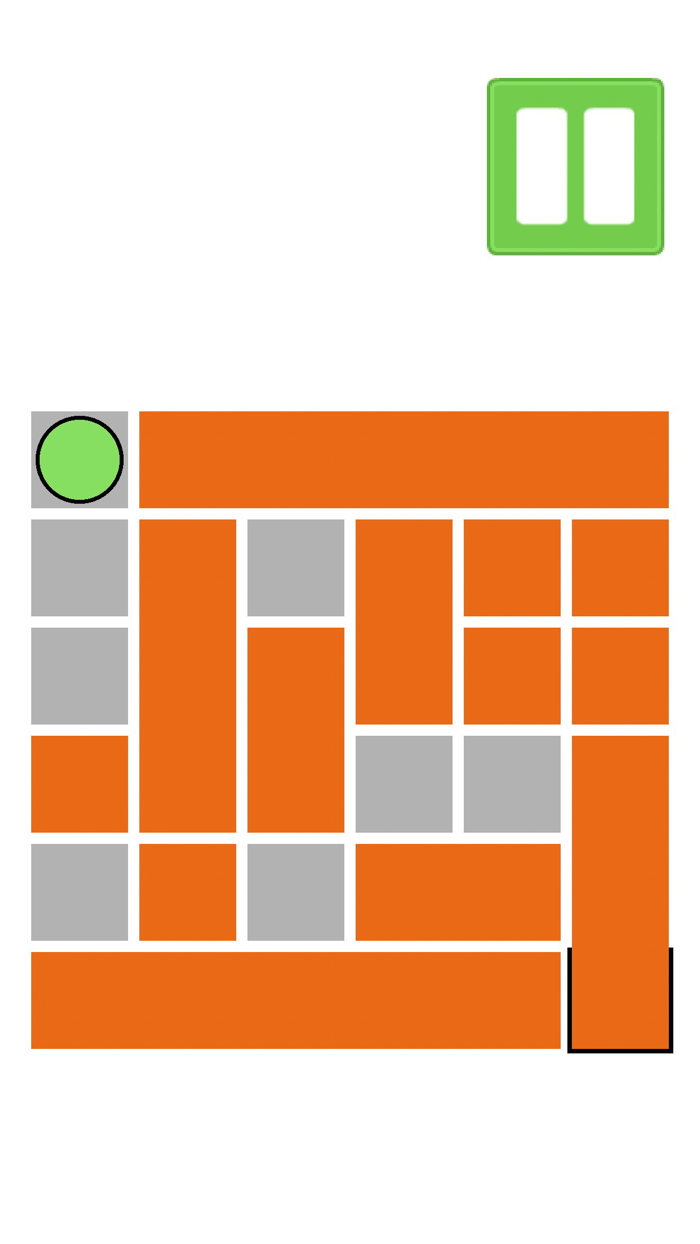 Move the circle  slide puzzle