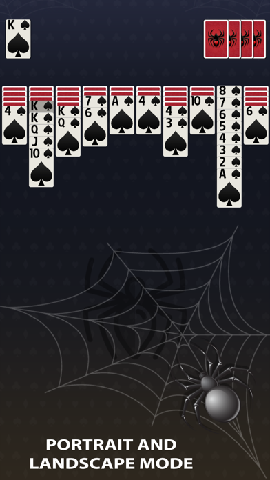 Spider Solitaire -> Card Game screenshot 2