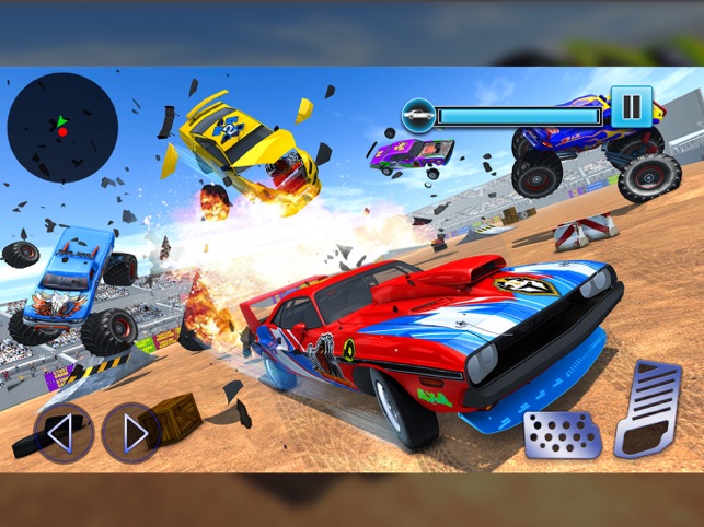 Crash Cars - A Physics Smashing Demolition Derby::Appstore for  Android