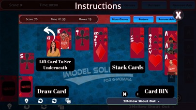 iModel Solitaire Screenshot