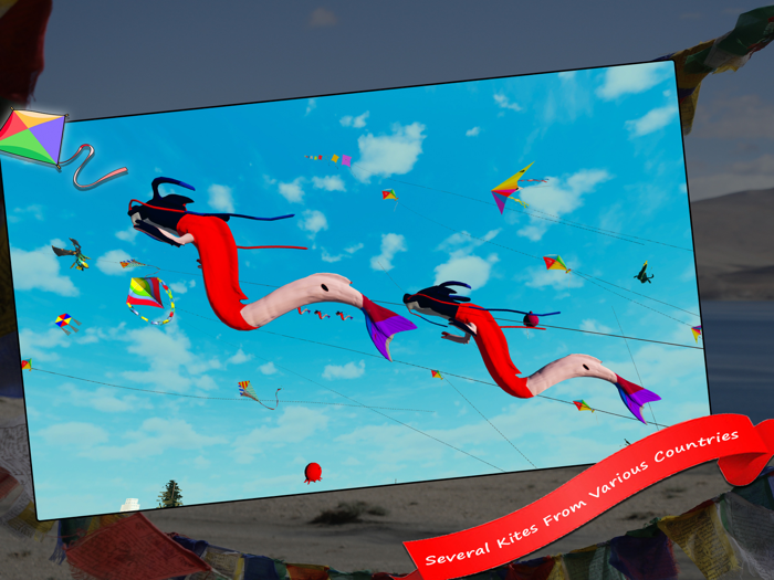 Kite Flying Pipa Combat