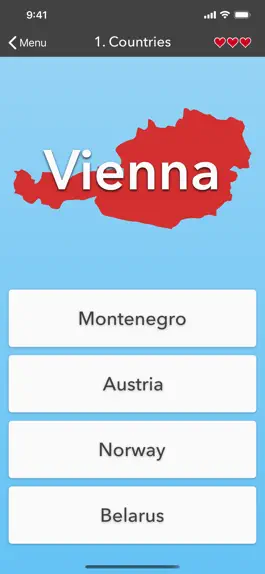 Game screenshot European Countries hack