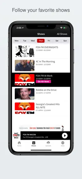 Game screenshot FOX-FM Macon 94.7 95.5 FM hack