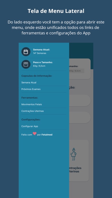 App Gestantes Fetalmed Screenshot