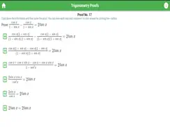 Trigonometry Identities Proofs iPad image 4