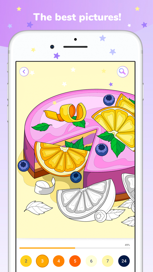 #2. Art Collection Color by Number (iOS) 来自: Abovegames LTD