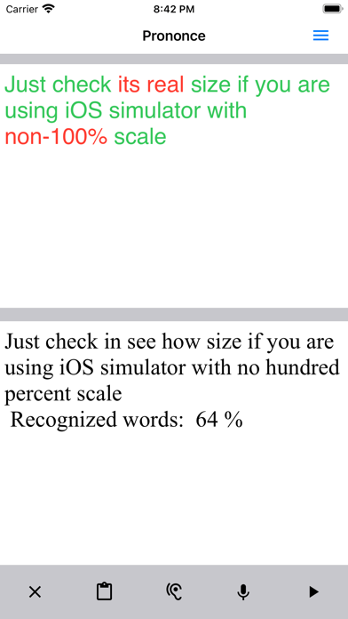 Screenshot #2 pour Pronunciation checker Prononce