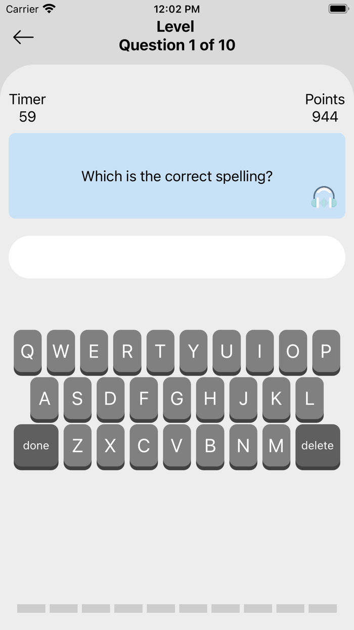 Ultimate English Spelling Quiz