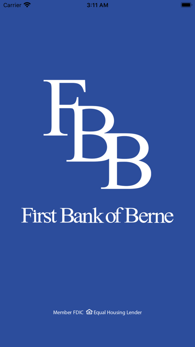 First Bank of Berne Mobile Screenshot