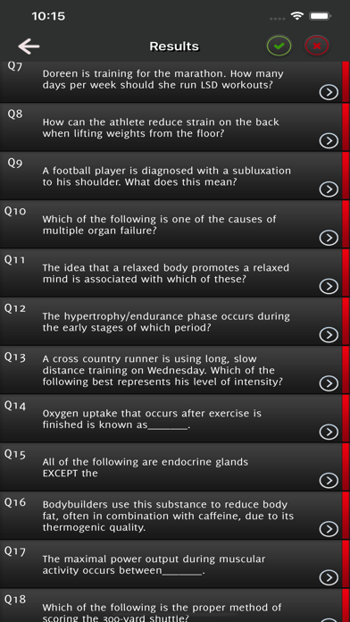 CSCS Strength Exam Prep Screenshot
