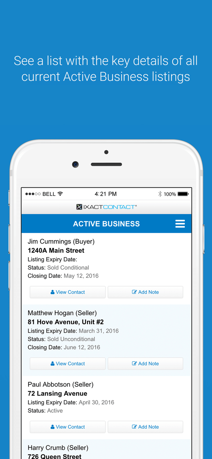 Morris Marketing IXACT Contact