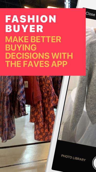 Screenshot #1 pour FAVES Pro – Fashion Buyer App