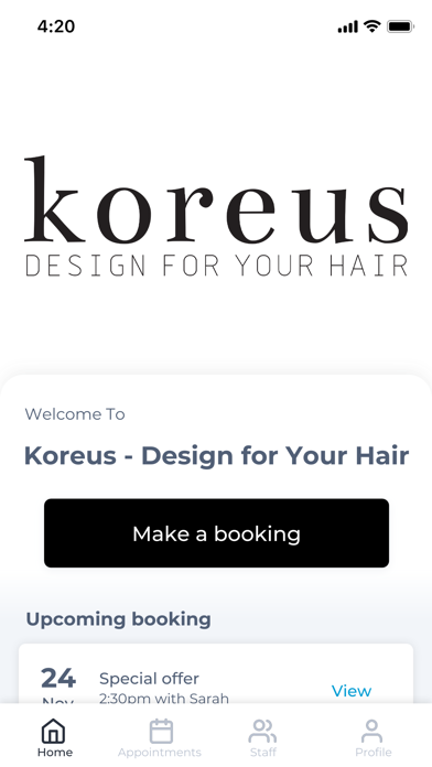 Koreus - Design for Your Hair Screenshot