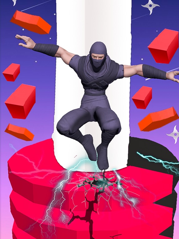 Screenshot #4 pour Stack Ninja Jumping Blast Fun