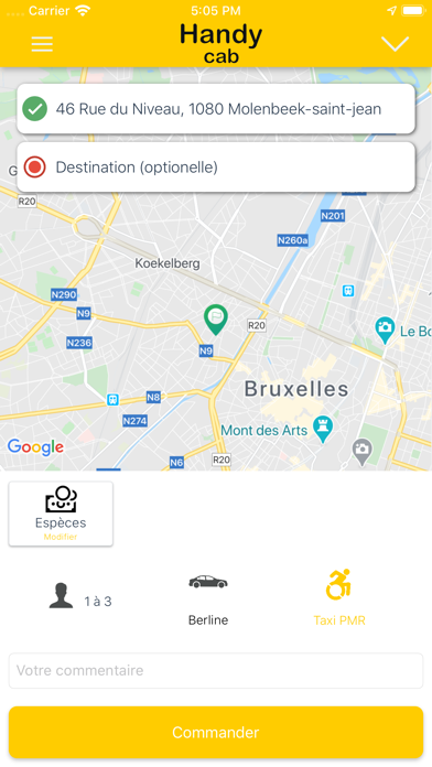 Handycab Screenshot
