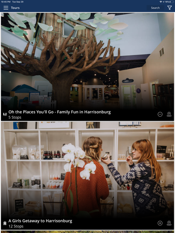 Visit Harrisonburg VA! iPad screenshot 6 - Travel app