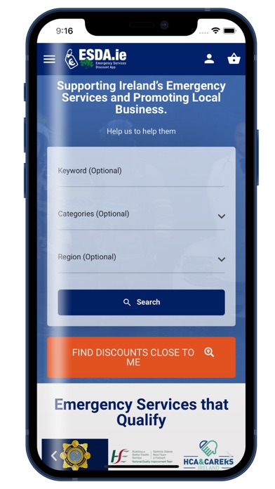 ESDA Ireland Screenshot