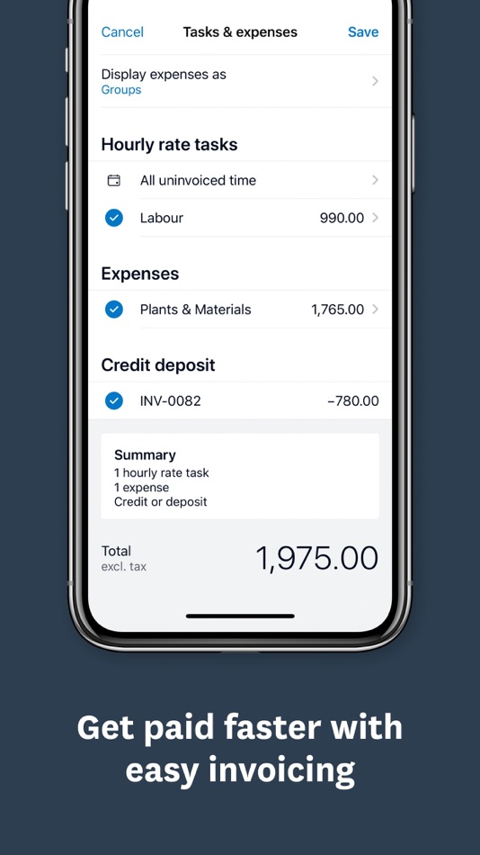 #2. Xero Projects (iOS) Podle: Xero Ltd