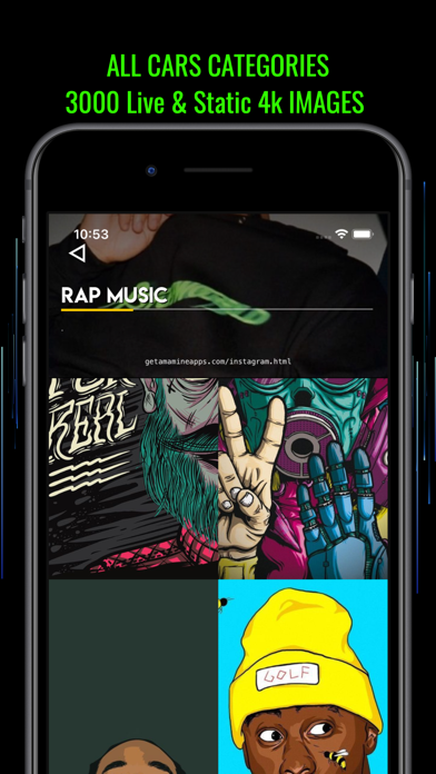 Screenshot #3 pour Trill Wallpapers Live ·