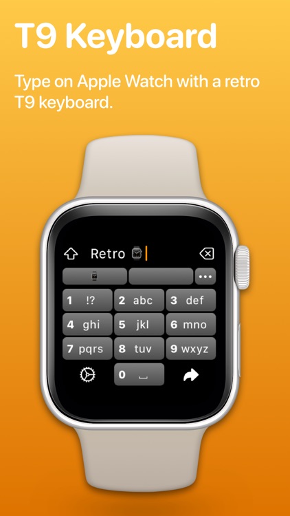 Retro Keyboard: Watch Keyboard