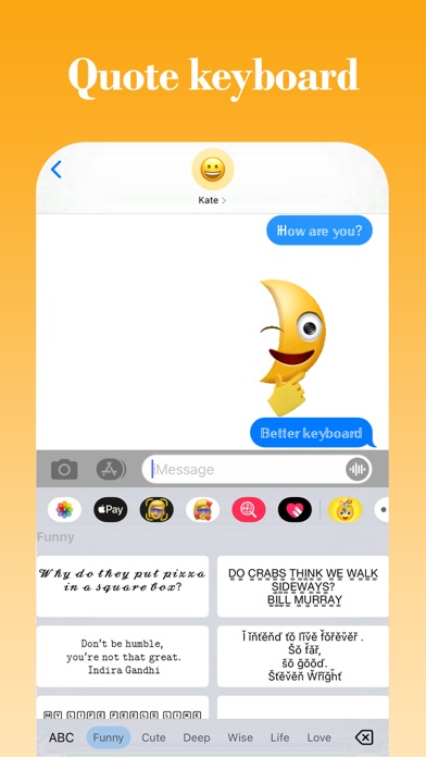 Symbols-Gifs & Emojis Keyboard Screenshot