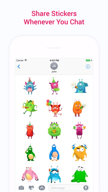 Little Monster Stickers Pack