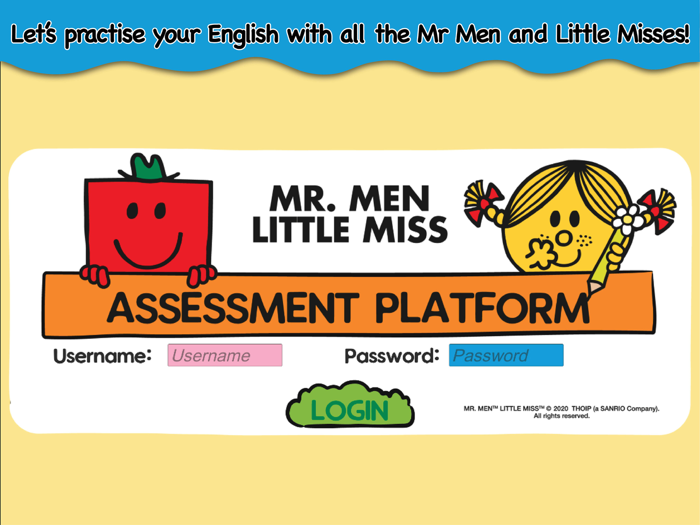 Learn with Mr Men