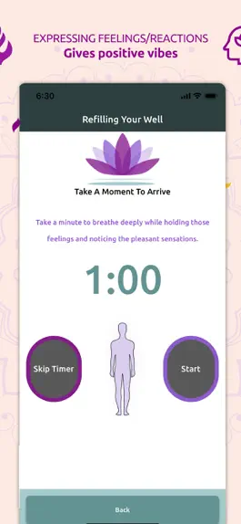 Game screenshot Refilling Your Well: Self care hack