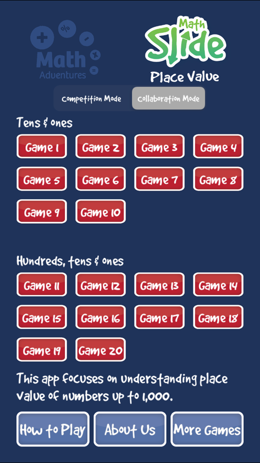 #1. Math Slide: Place Value (iOS) 由: Math Adventures