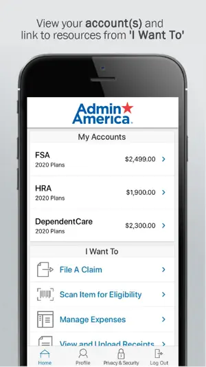 Benefits by Admin America screenshot 1