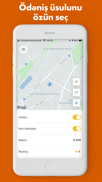 1Taxi.az - Driver Screenshot