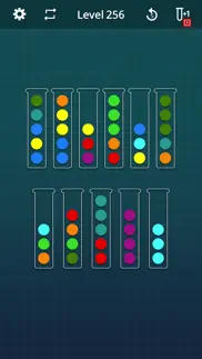 color sort puzzle game iphone screenshot 4